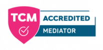 TCM accredited mediator badge